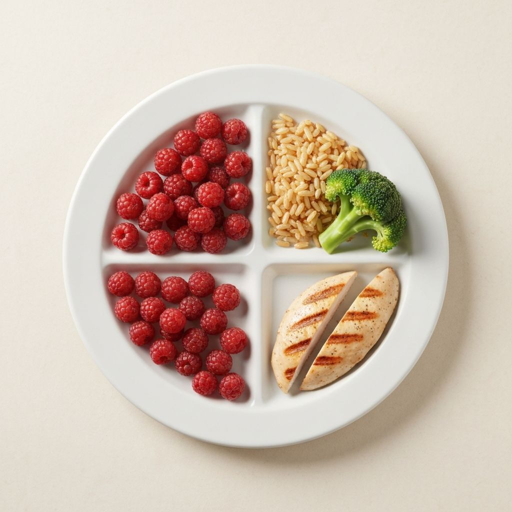 Meal balance visualization